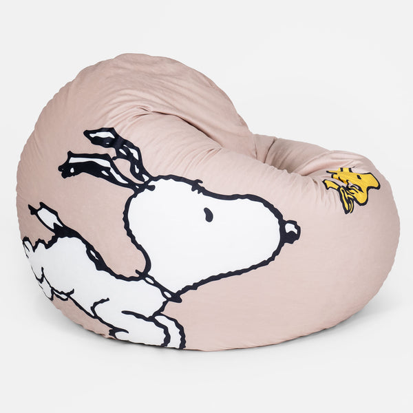 Snoopy Detské kreslo sedací vak Flexforma pre batoľatá vo veku 1 do 3 rokov - Beh 01