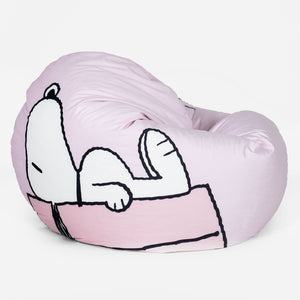 Snoopy Detské kreslo sedací vak Flexforma pre batoľatá vo veku 1 do 3 rokov - Dom