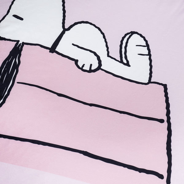 Snoopy Detské kreslo sedací vak Flexforma pre batoľatá vo veku 1 do 3 rokov - Dom Fabric Close-up Image