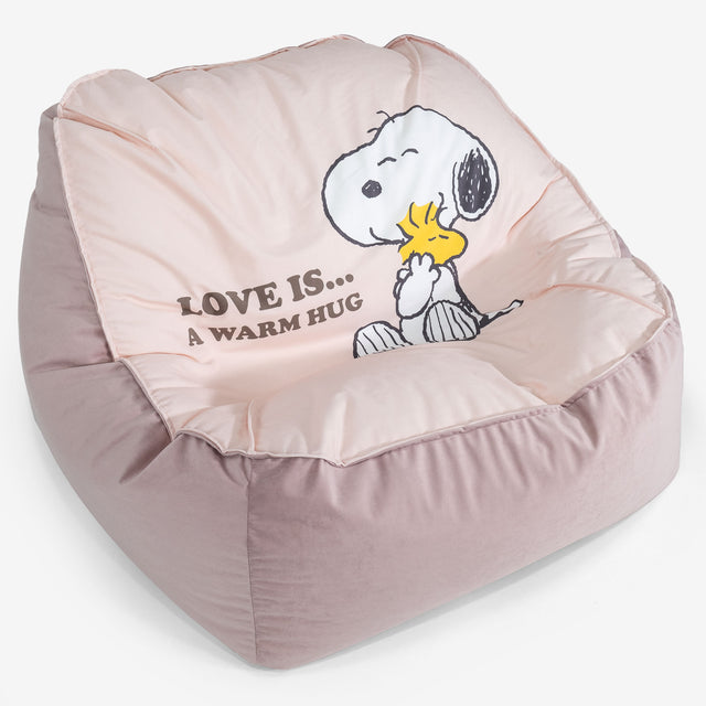 Snoopy Kreslo sedací vak Sloucher - Láska 01