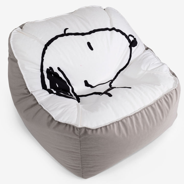 Snoopy Kreslo sedací vak Sloucher - Tvár 01