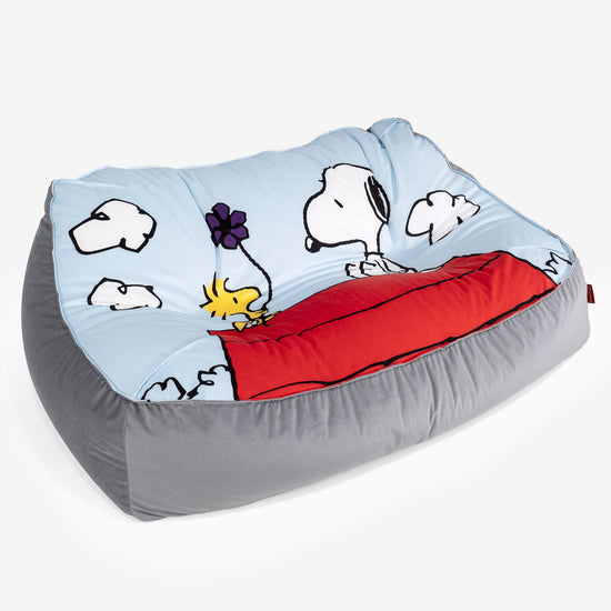 Snoopy Pohovka sedací vak Sloucher - Mrak 01