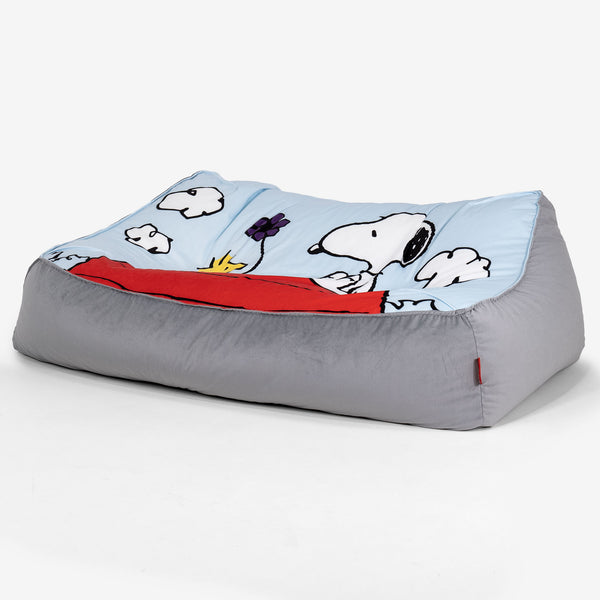 Snoopy Pohovka sedací vak Sloucher - Mrak 02