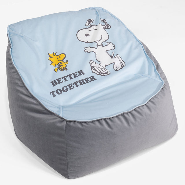Snoopy Sedací vak Sloucher pre deti vo veku 2 do 6 rokov - Lepšie spolu 01