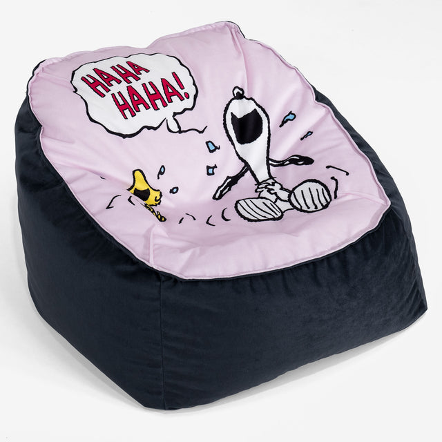 Snoopy Sedací vak Sloucher pre deti vo veku 2 do 6 rokov - Smiech 01