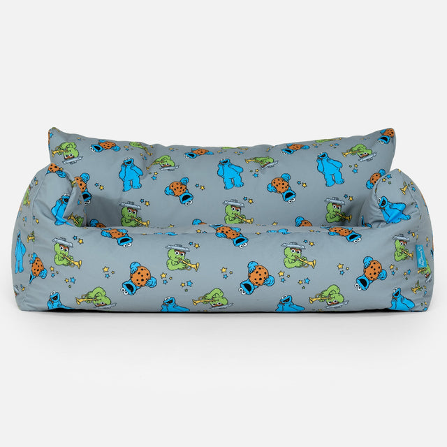 Pohovka sedací vak Josephine pre deti vo veku 1-5 rokov - Cookie Monster a Oscar The Grouch 01